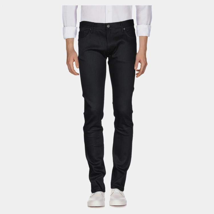 Pre Owned Burberry Cotton Jeans 32W-32L