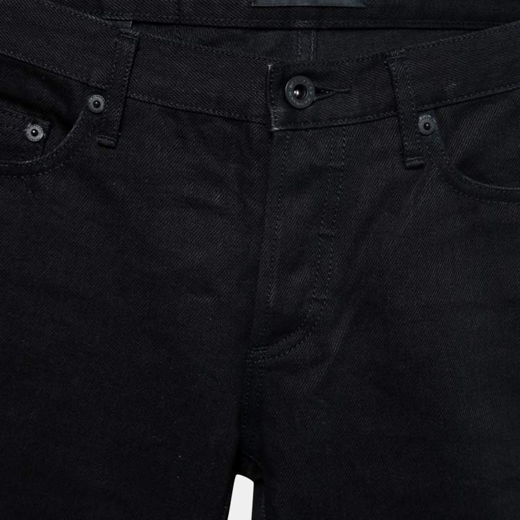مملوكة مسبقًا Burberry Prorsum Black Denim Jeans M Waist 32"