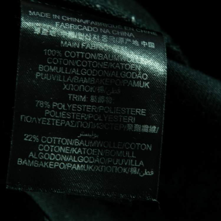 مملوكة مسبقًا Burberry Prorsum Black Denim Jeans M Waist 32"
