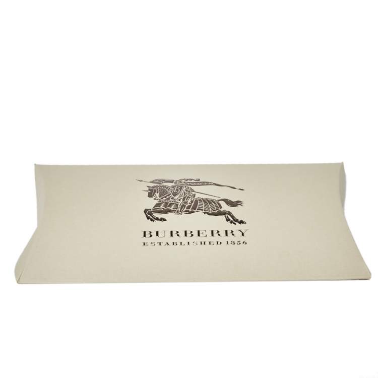 Pre Owned Burberry Bright Red Classic Cut Silk Tie