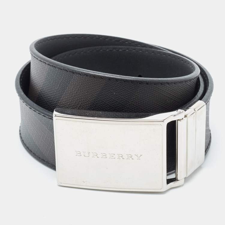 Burberry Men's Reversible Checked Belt