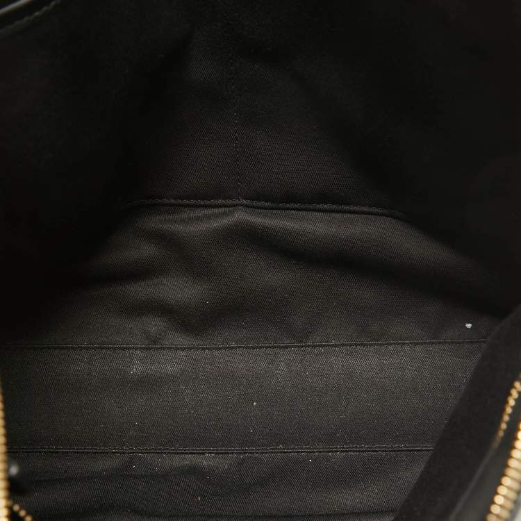 Pre Owned Burberry Smoked Check Coated Canvas and Leather The Barrow Briefcase Bag