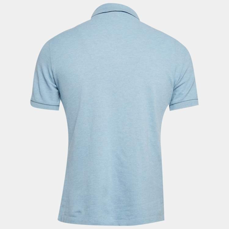 Pre Owned Burberry Brit Blue Cotton Knit T-Shirt S