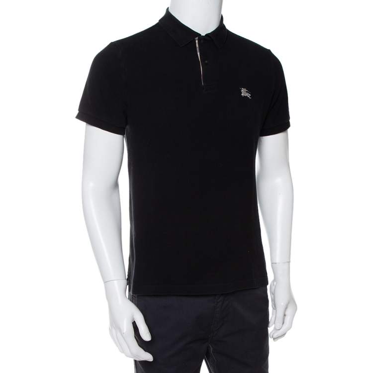 Burberry Brit Black Polo T-Shirt M | TLC