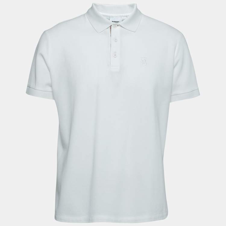 burberry white polo t shirt price