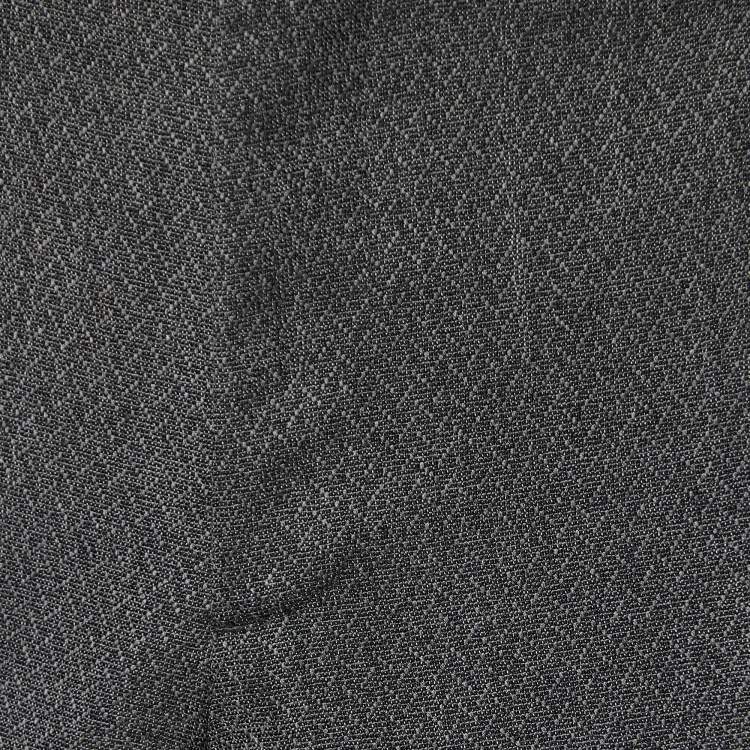 Pre Owned Burberry Grey Textured Wool Tailored Pants XL