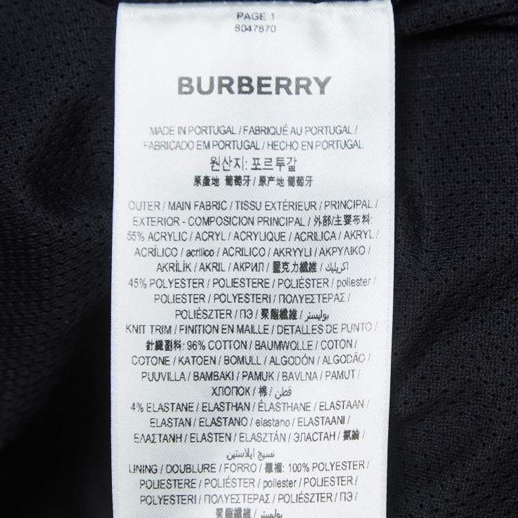Pre Owned Burberry Brown Dimitri Check Fleece Joggers XXL