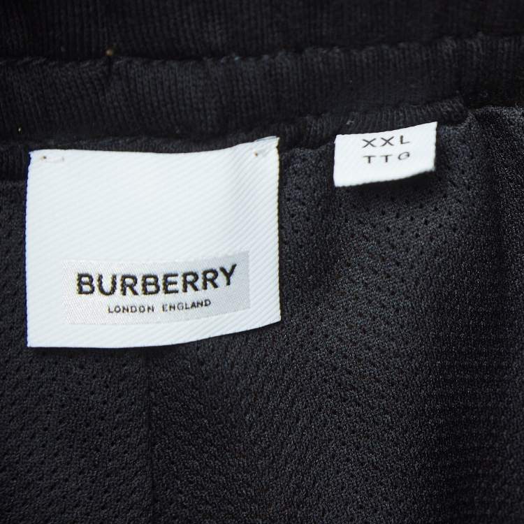 Pre Owned Burberry Brown Dimitri Check Fleece Joggers XXL