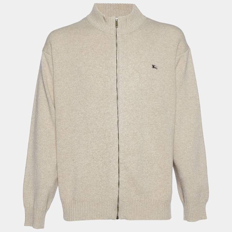 Burberry Mens authentic discount sweater jacket