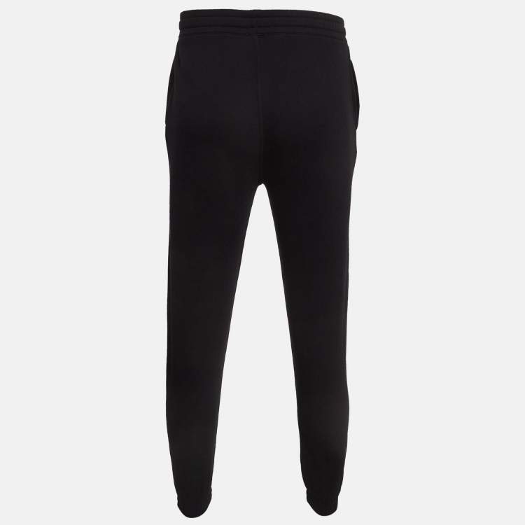 Mens black cotton sweatpants sale