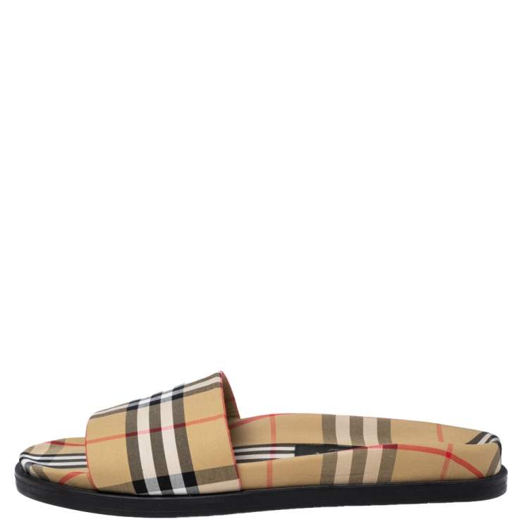 Burberry cheap ashmore slides