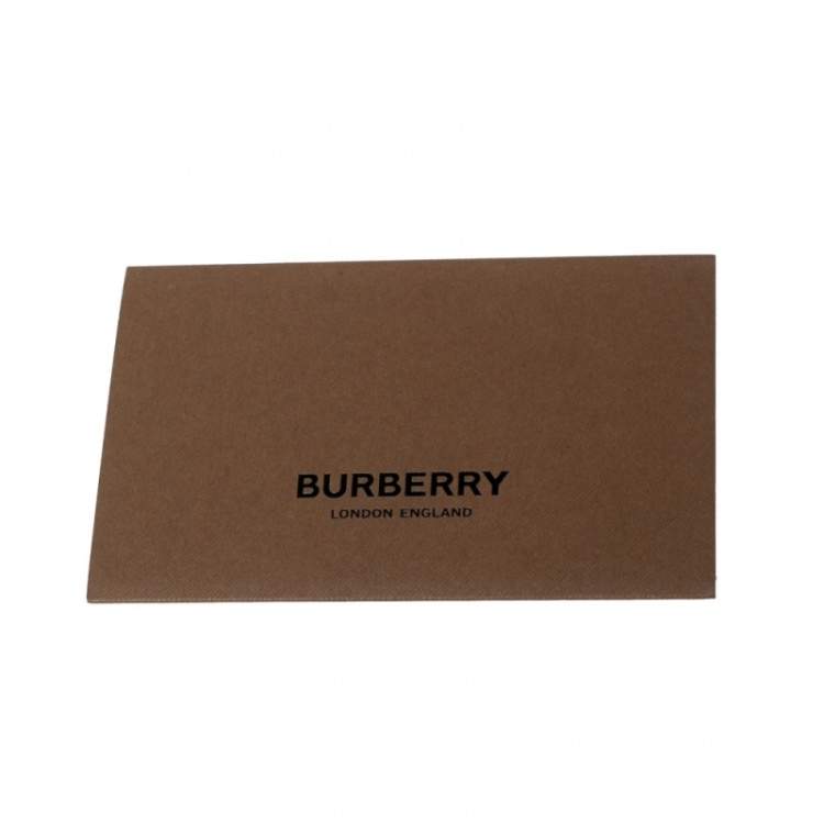 مملوكة مسبقًا Burberry Black Leather Rayford Asymmetric Brogues Size 43