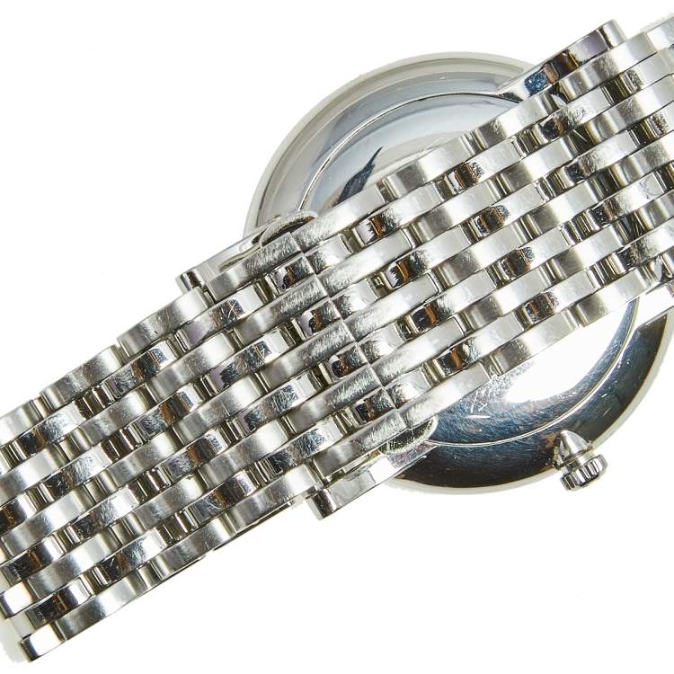 Pre Owned Burberry Grey Stainless Steel BU1723 Men's Wristwatch 40 mm