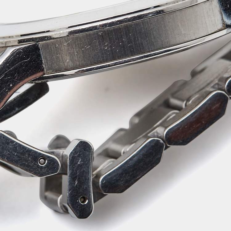 Pre Owned Burberry Black Stainless Steel The City BU9101 Women's Wristwatch 34 mm 