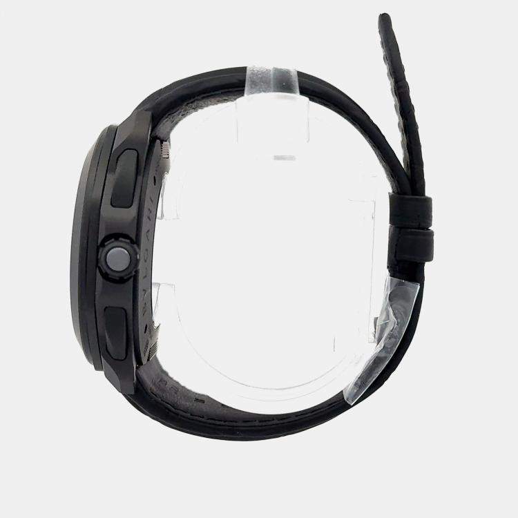 Pre Owned Bvlgari Octo Roma 103932 Automatic Black Stainless Steel Men’s Wristwatch 42 mm