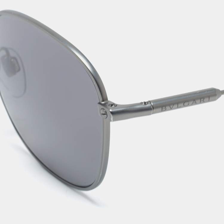 Pre Owned Bvlgari Black 5049 Polarized Sunglasses