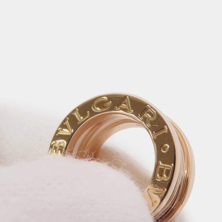 مملوكة مسبقًا Bvlgari B.Zero1 Legend 18K Rose Gold Ceramic Pendant Necklace