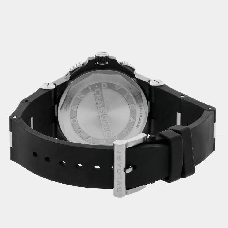 Pre Owned Bvlgari Diagono DG 42 BSC CH 42 mm Automatic Chronograph Men's Wristwatch 42MM