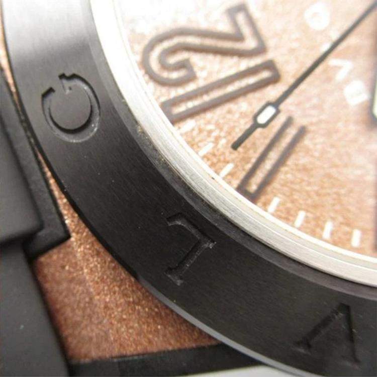 Pre Owned Bvlgari Brown Magnesium Diagono DG41SMC Automatic Men's Wristwatch 41 mm