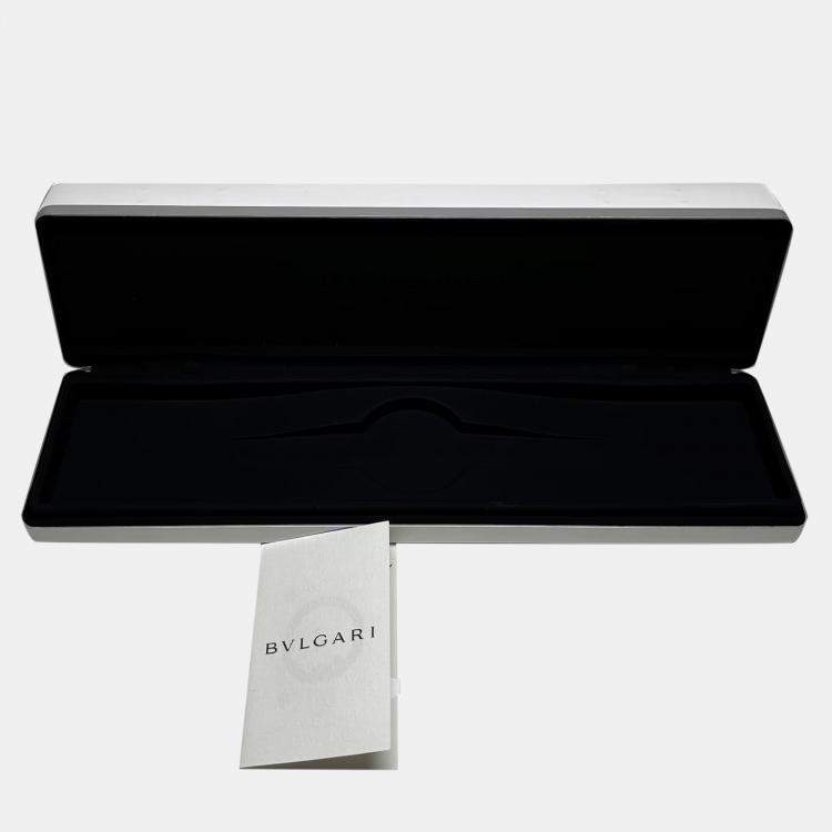 Pre Owned Bvlgari Bvlgari-Bvlgari Aluminium Chronograph 103868 Automatic Aluminium Black Dial Men's Wristwatch 40mm