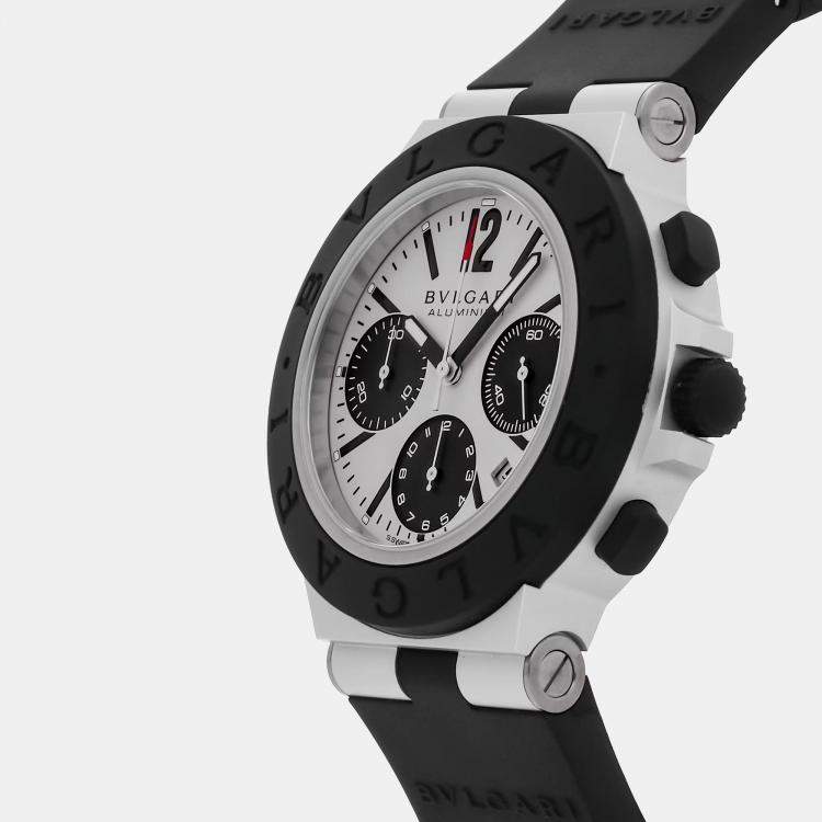 Pre Owned Pre-Owned Bulgari Bvlgari-Bvlgari Aluminum Chronograph 103722