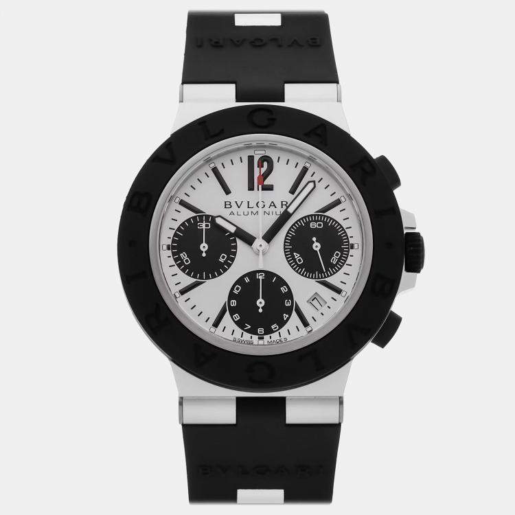 Pre Owned Pre-Owned Bulgari Bvlgari-Bvlgari Aluminum Chronograph 103722