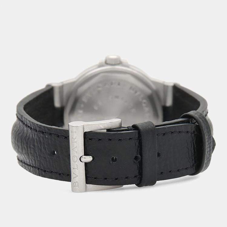 مملوكة مسبقًا Bvlgari Diagono LCV35S Automatic Stainless Steel Men's Wristwatch 35.5 mm