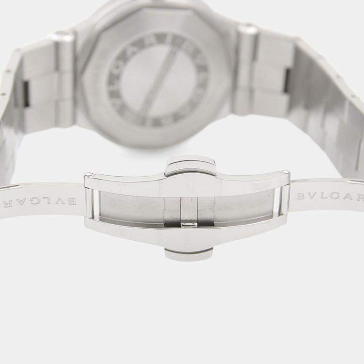 Pre Owned Bvlgari Diagono DG40S Automatic Stainless Steel Men's Wristwatch 40 mm
