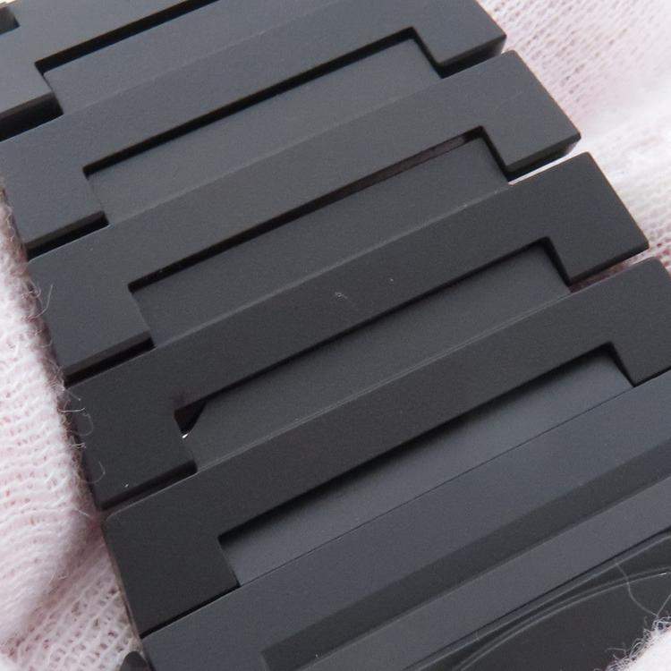 Pre Owned Bvlgari Octo Finissimo 103278 Automatic Black Ceramic Men's Wristwatch 43 mm