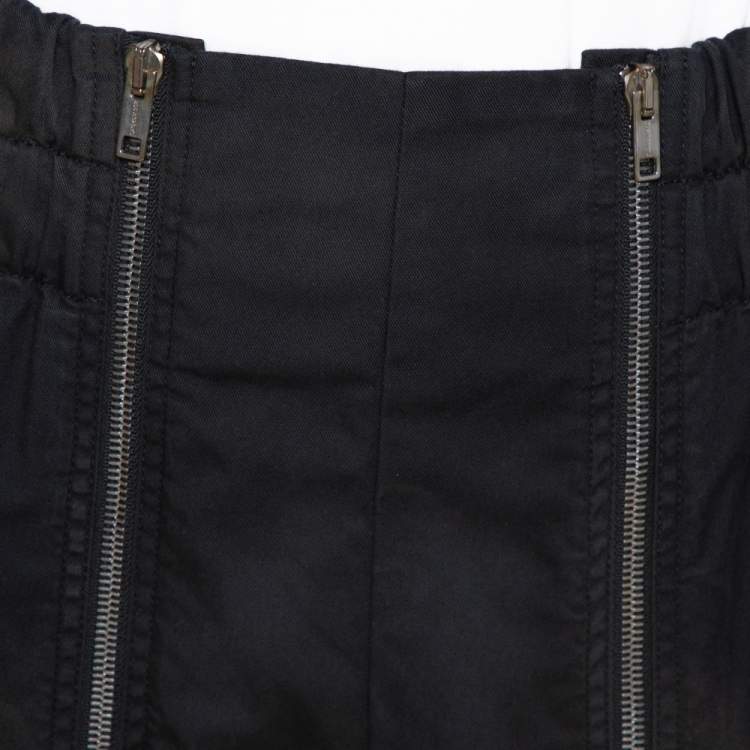 Pre Owned Calvin Klein 205W39NYC Black Firefighter Trousers S