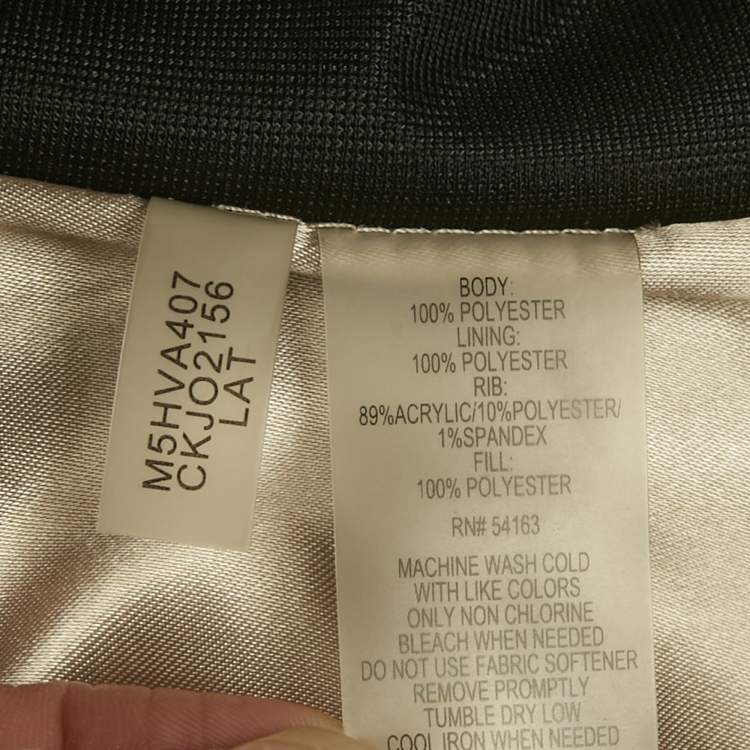 مملوكة مسبقًا Calvin Klein Beige Nylon Quilted Vest L