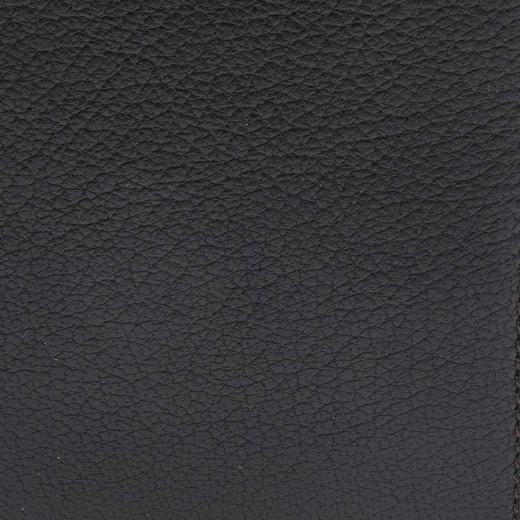 Pre Owned Cartier Black Leather Passport Holder