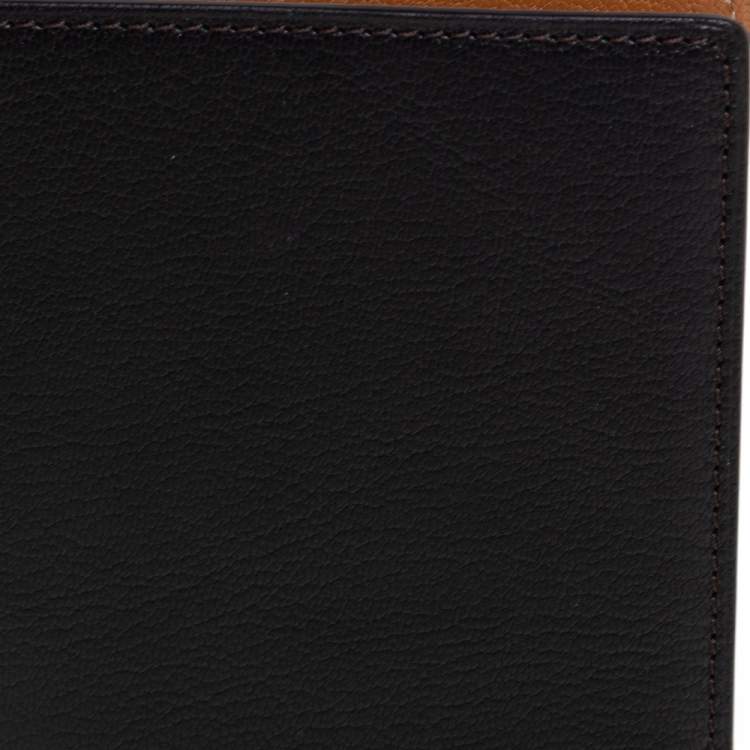Pre Owned Cartier Black Leather Passport Holder