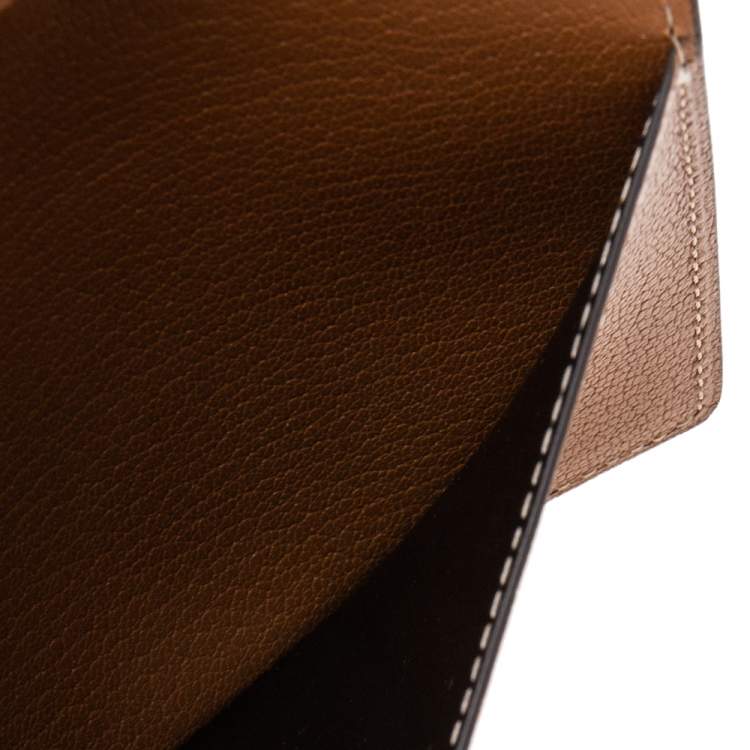 Pre Owned Cartier Black Leather Passport Holder
