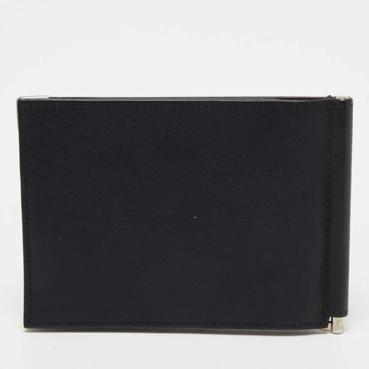 Pre Owned Cartier Red Leather Must de Cartier Money Clip Wallet