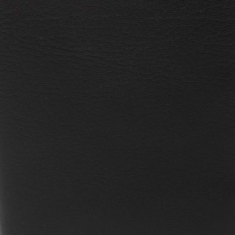 Pre Owned Cartier Black Leather Passport Holder