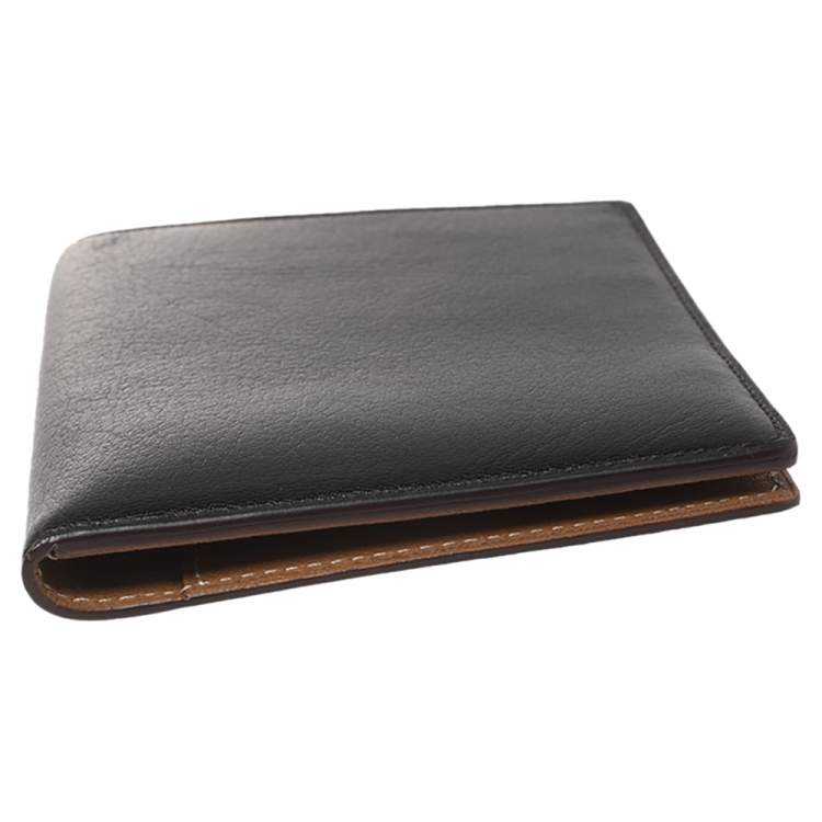 Pre Owned Cartier Black Leather Passport Holder