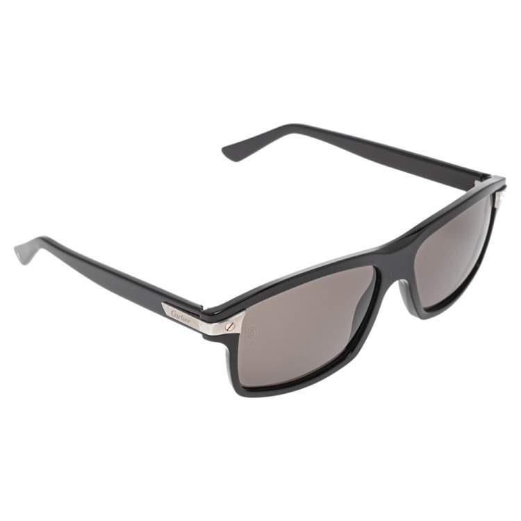 Cartier Black Santos De Cartier Wayfarer Sunglasses Cartier TLC