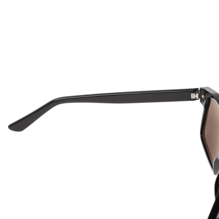 Pre Owned Cartier Black Santos De Cartier Wayfarer Sunglasses 