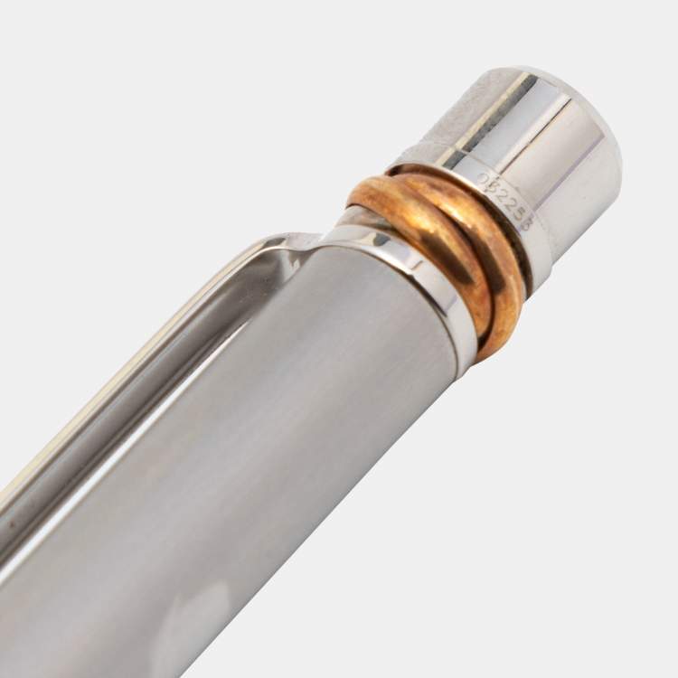 Pre Owned Cartier Les de Must Vendome Trinity SIlver Tone Ballpoint Pen