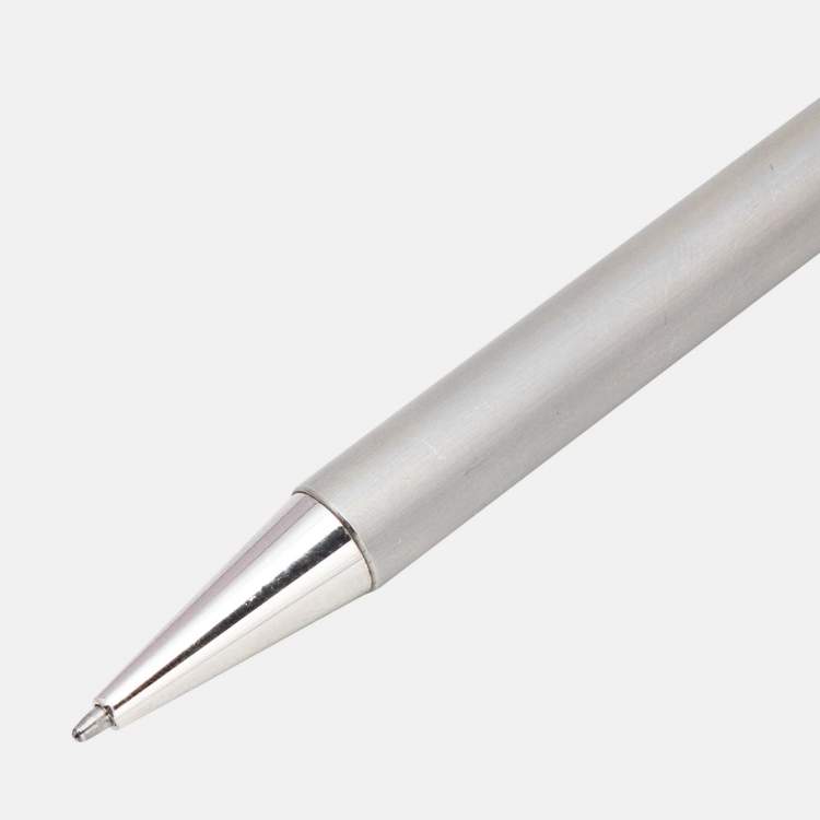 Pre Owned Cartier Les de Must Vendome Trinity SIlver Tone Ballpoint Pen
