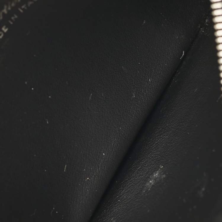 مملوكة مسبقًا Cartier Navy Blue Leather Must de Cartier Zip Card Holder