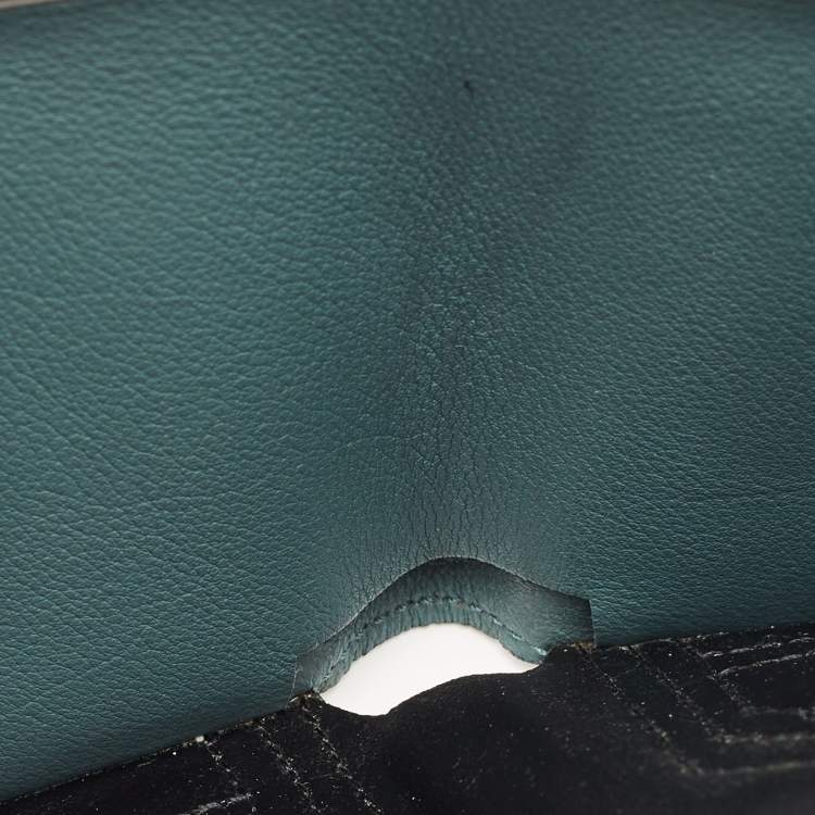 Pre Owned Cartier Must de Cartier Blue Leather Bifold Wallet