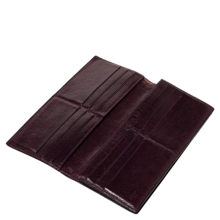 Pre Owned Cartier Olive Green Leather Pasha de Cartier Bifold Wallet