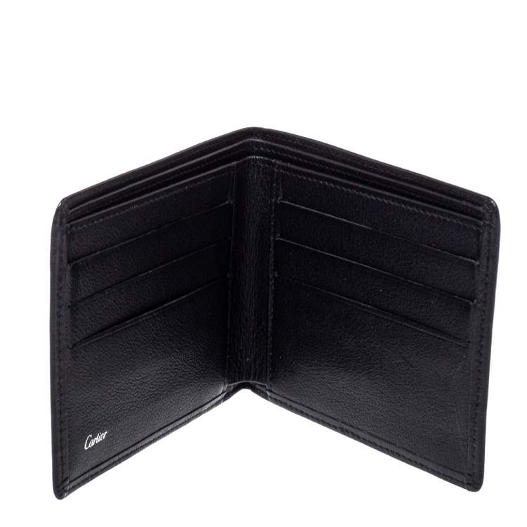 Cartier Black Leather Pasha Bifold Wallet Cartier TLC