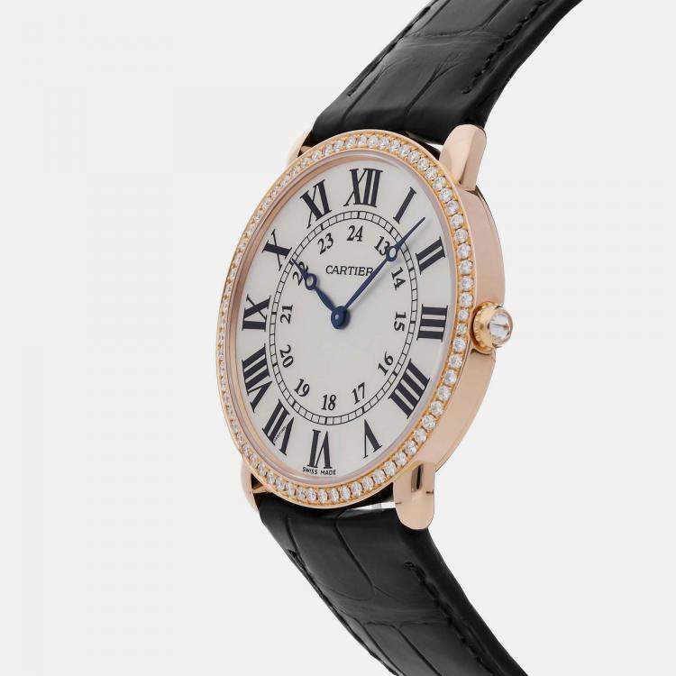 Pre Owned Cartier Ronde WR000651 Automatic Men's Wristwatch 36MM