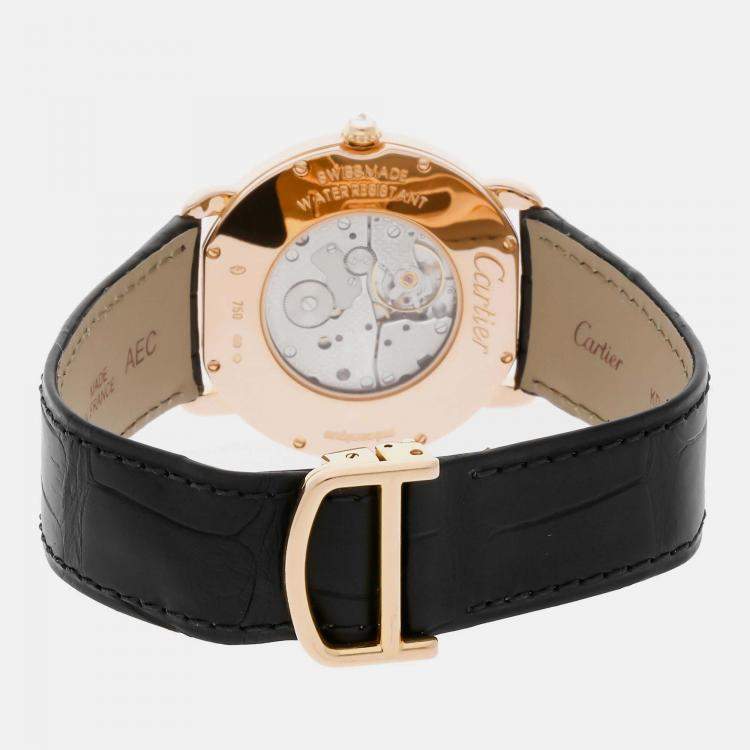 Pre Owned Cartier Ronde WR000651 Automatic Men's Wristwatch 36MM