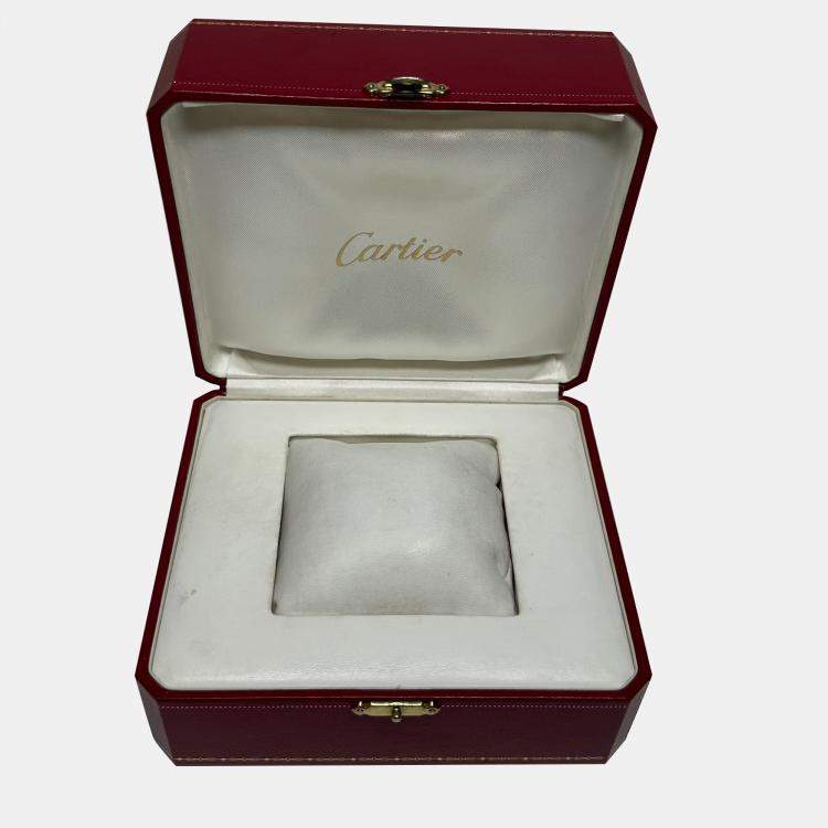 Pre Owned Cartier Tank Americaine Chronograph W2603356 Quartz Men's Wristwatch 26MM