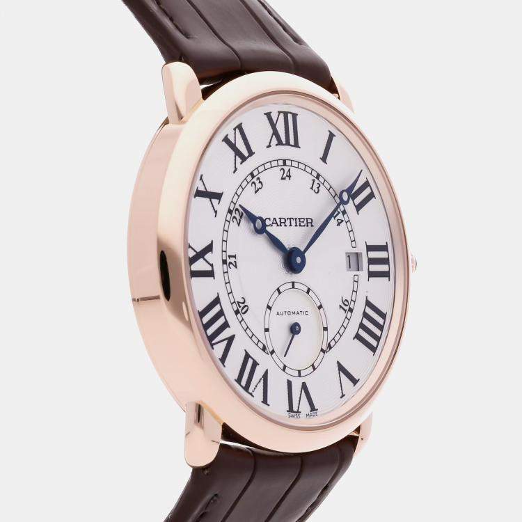 Pre Owned Cartier Ballon Bleu W6801005 Automatic Men's Wristwatch 40MM