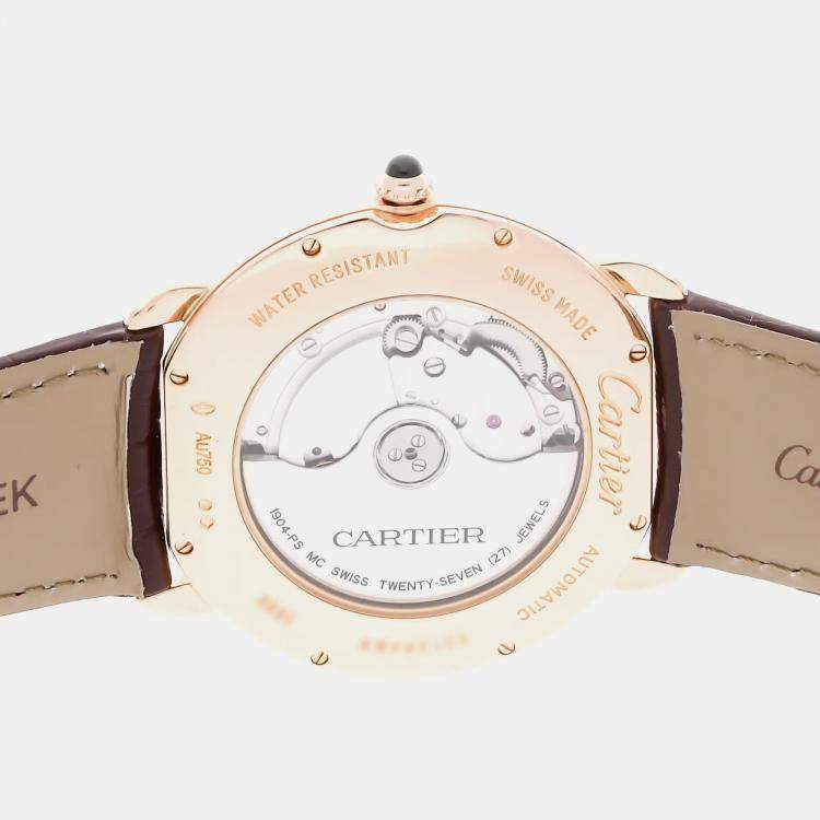 Pre Owned Cartier Ballon Bleu W6801005 Automatic Men's Wristwatch 40MM